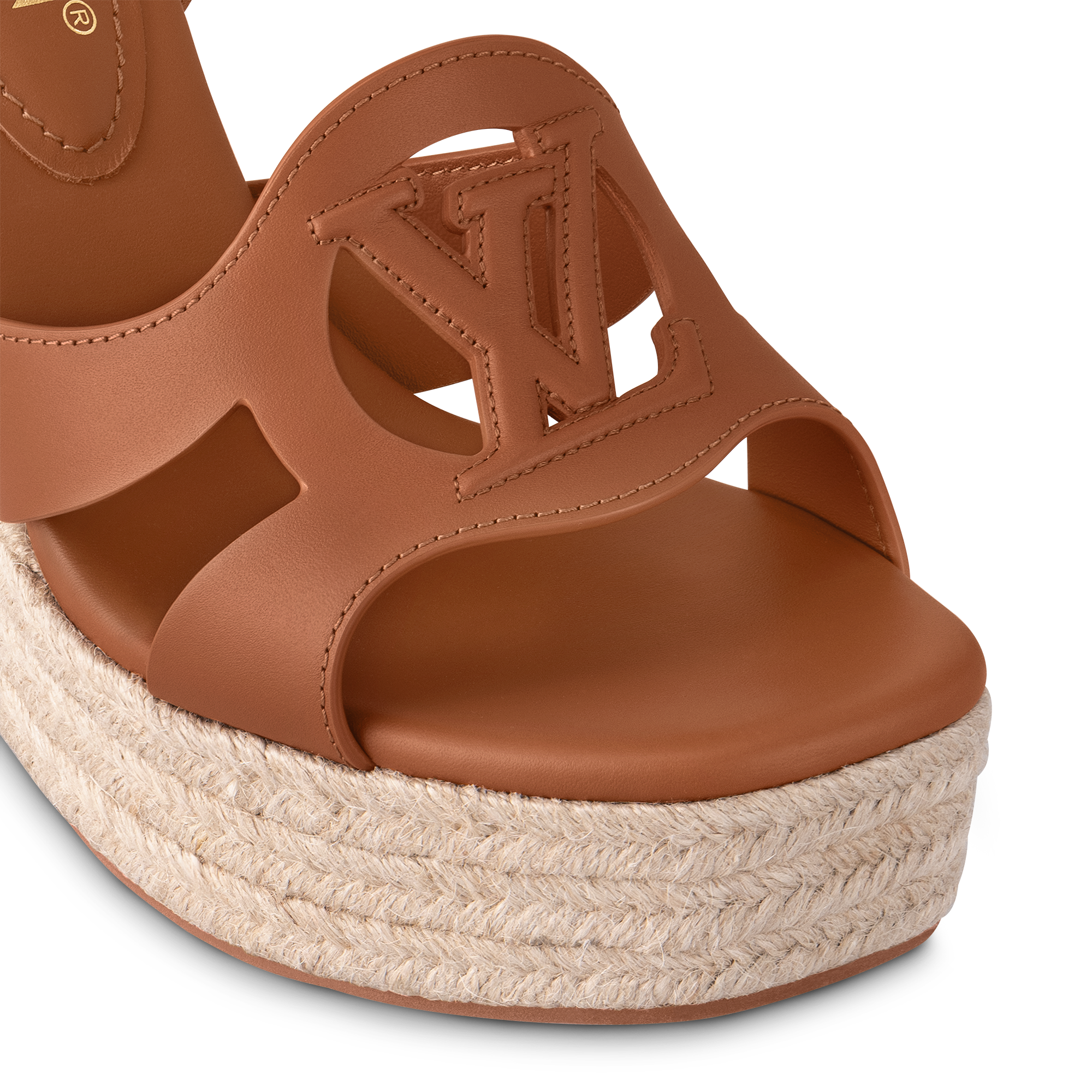 Louis vuitton wedge on sale sandals